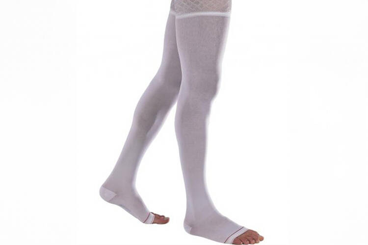 Bas-cuisse de compression anti-stase Clinic C1