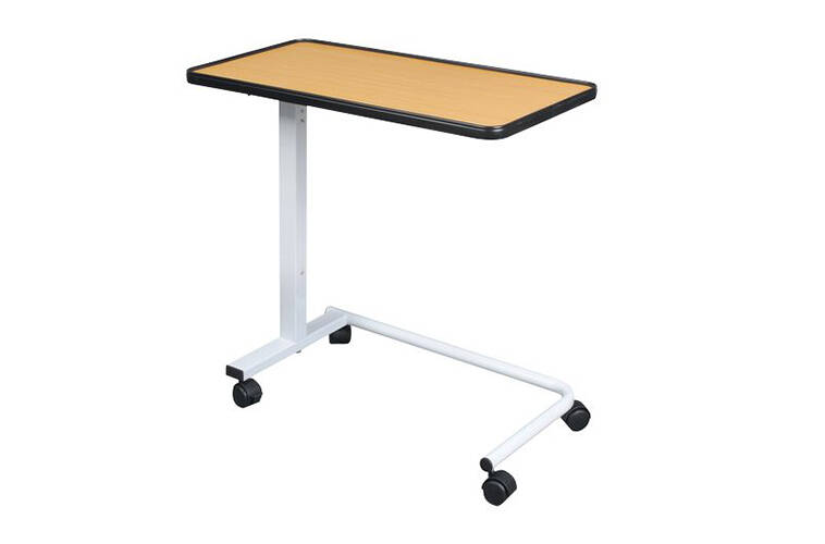 Table de lit médicale Corfou : réglable en hauteur