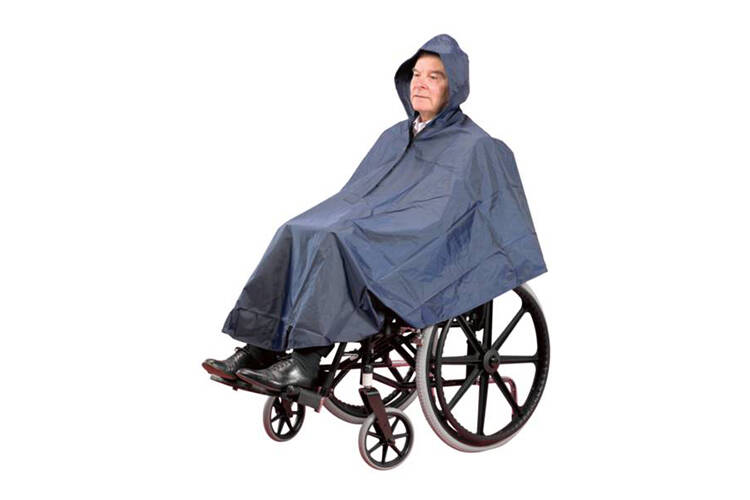 Poncho pour fauteuil roulant Homecraft