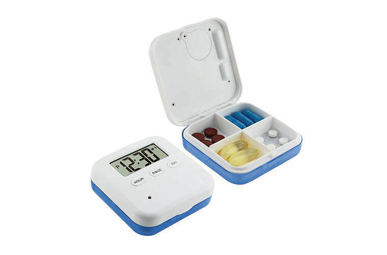 Pilulier électronique 5 alarmes