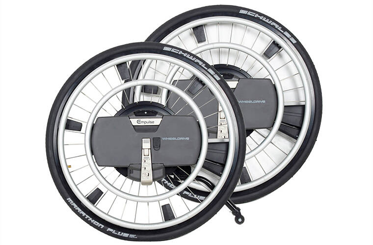 Assistance électrique pour fauteuil roulant Empulse WheelDrive