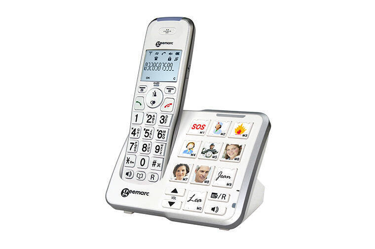 Téléphone sans fil amplifié