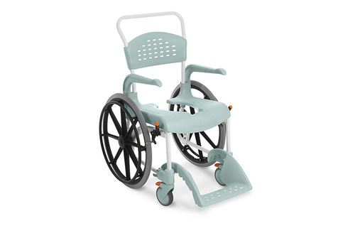 Chaise de douche Clean grandes roues