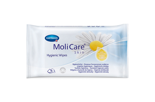 Petites lingettes imprégnées MoliCare® Skin