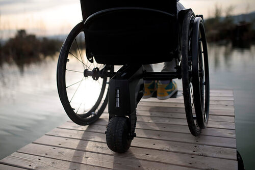 Motorisation pour fauteuil roulant Alber Smoove One